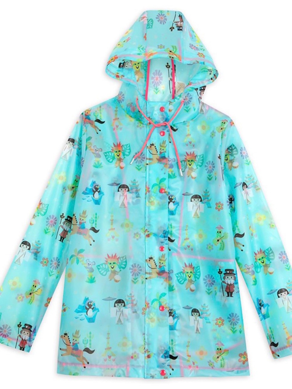 Disney Parks "it's a small world" Adult Rain Jacket